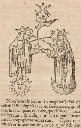 Illustration für Rosarium philosophorum sive pretiosissimum donum Dei 1550