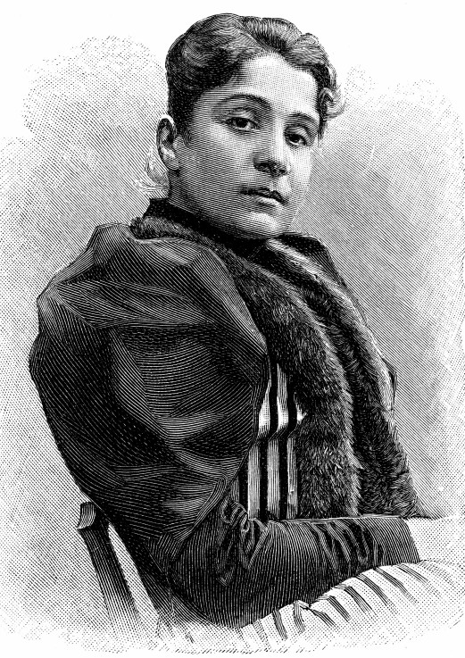 Italienische Schauspielerin Eleonora Duse (1858–1924) von Unbekannter Künstler
