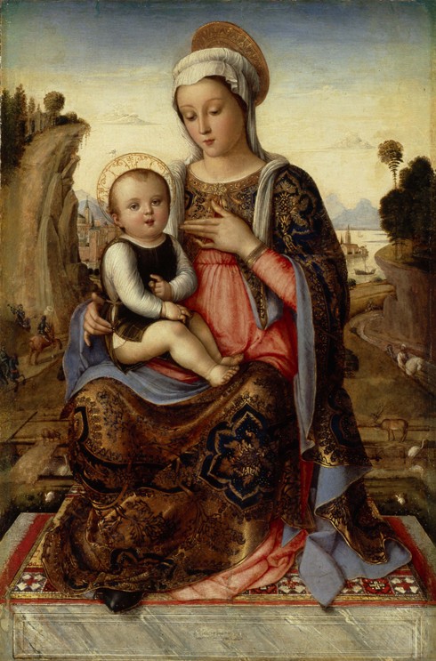 Madonna mit dem Kind von Unbekannter Künstler