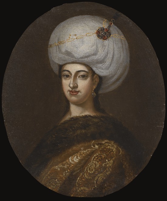 Mahpare Emetullah Rabia Gülnusch Sultan (1642-1715), die Lieblingsgemahlin von Mehmed IV. von Unbekannter Künstler