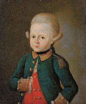 Minderjähriger Unteroffizier des Preobraschenski-Regiments