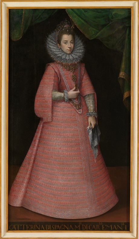 Porträt der Infantin Katharina Michaela von Spanien (1567-1597) von Unbekannter Künstler