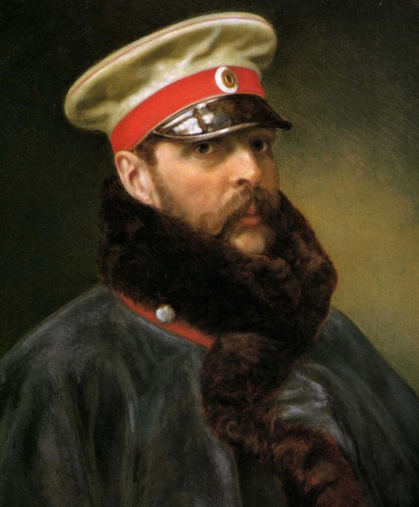 Porträt des Kaisers Alexander II. (1818-1881) von Unbekannter Künstler