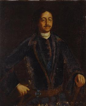 Porträt des Kaisers Peter I. des Grossen (1672-1725)