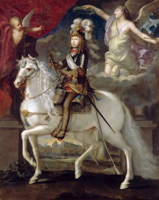 Porträt des Königs Ludwig XIV. (1638–1715) als Kind von Unbekannter Künstler