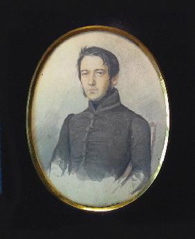 Porträt des Komponisten Michail I. Glinka (1804-1857)