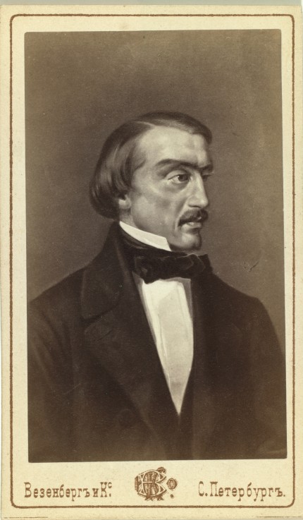 Porträt des Literaturkritikers und Philosophen Wissarion G. Belinski (1811-1848) von Unbekannter Künstler