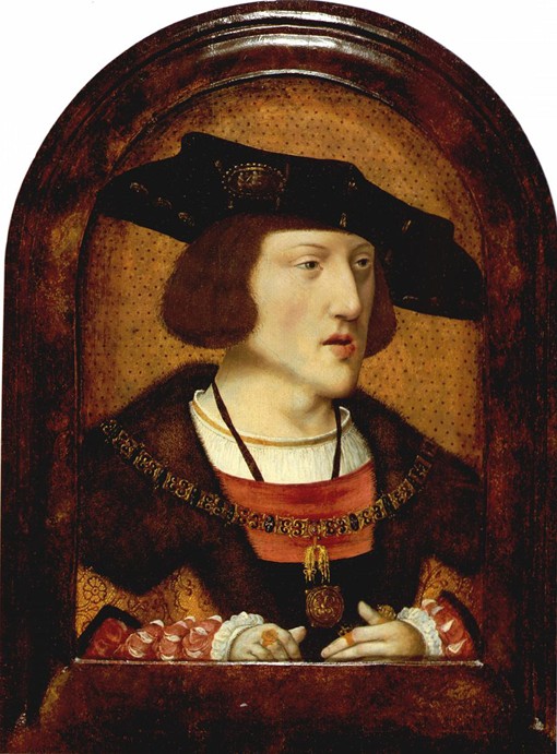 Porträt Kaiser Karl V., König von Spanien (1500-1558) von Unbekannter Künstler