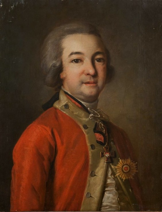 Porträt von Alexander Chrapowizki (1749-1801), Senator und Schriftsteller von Unbekannter Künstler