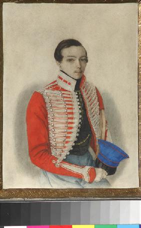 Porträt von Alexander Iwanowitsch Besobrasow 1839