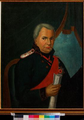 Porträt von Alexander Semjonowitsch Schischkow (1754-1841)