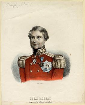 Porträt von Baron Raglan 1854