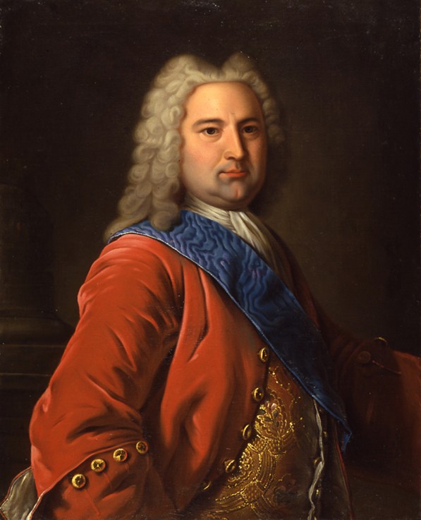 Porträt von Ernst Johann von Biron (1690-1772), Herzog von Kurland und Semgallen von Unbekannter Künstler