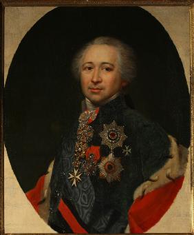 Porträt von Fürst Alexander Kurakin (1752-1818)