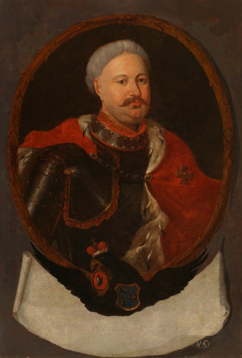 Porträt von Fürst Karol Stanislaw Radziwill (1669-1719) von Unbekannter Künstler