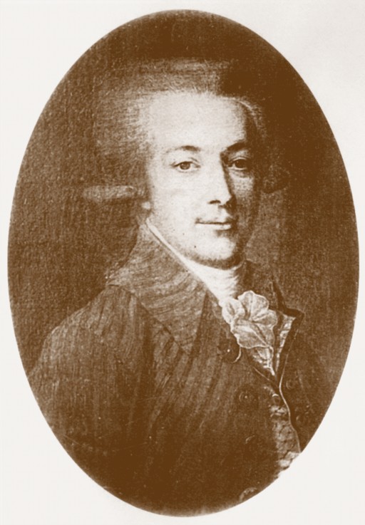 Porträt von Fürst Michail (Kondrati) Iwanowiitsch Daschkow (1736 1764) von Unbekannter Künstler