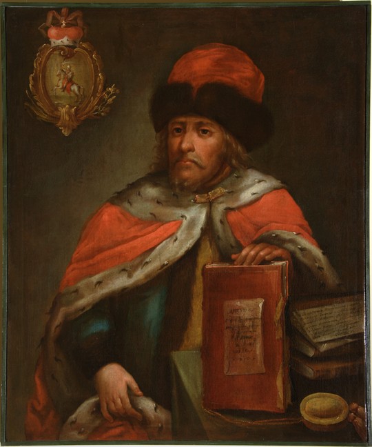 Porträt von Fürst Wassili Wassiljewitsch Golizyn (1643–1714) von Unbekannter Künstler