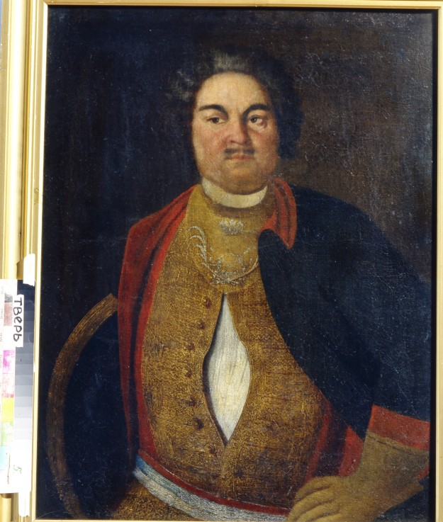 Porträt von Gavriil Iwanowitsch Dawydow (1784-1809) von Unbekannter Künstler