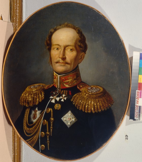 Porträt von General-Adjutant Karl Karlowitsch Merder (1787-1834) von Unbekannter Künstler