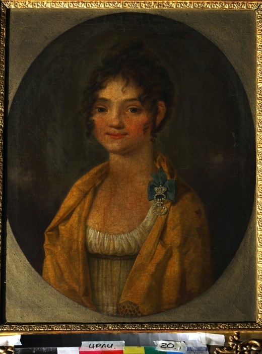 Porträt von Gräfin Anna Alexejewna Orlowa von Cesme (1785-1848) von Unbekannter Künstler