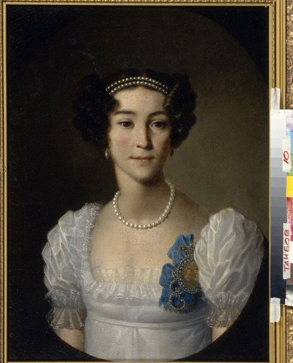 Porträt von Gräfin Anna Alexejewna Orlowa von Cesme (1785-1848) von Unbekannter Künstler