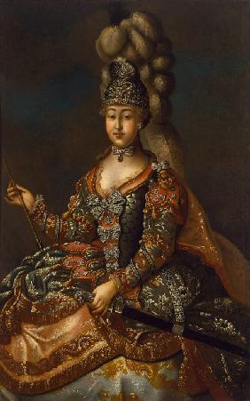 Porträt von Gräfin Anna Petrowna Scheremetjewa