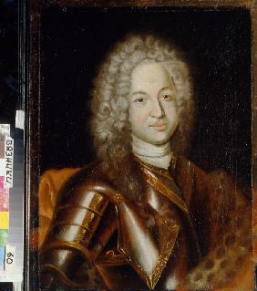 Porträt von Graf Michail Gawrilowitsch Golowkin (1699-1775)
