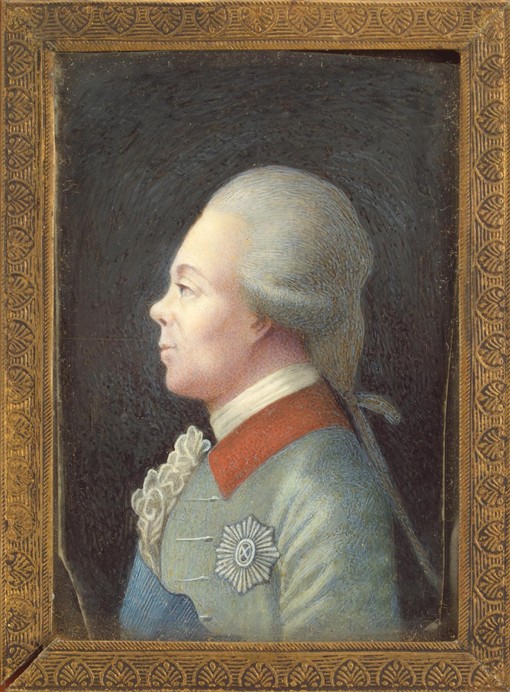 Porträt von Großfürst Pawel Petrowitsch (1754-1801) von Unbekannter Künstler