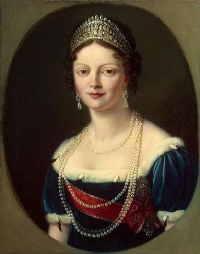 Porträt von Großfürstin Katharina Pawlowna von Russland (1788-1819)