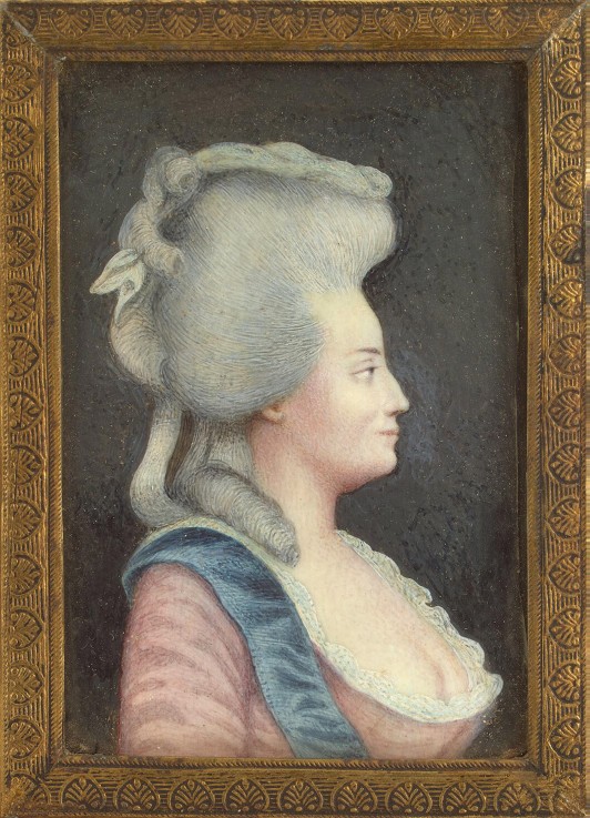 Porträt von Großfürstin Maria Feodorowna von Russland (Sophia Dorothea Prinzessin von Württemberg) ( von Unbekannter Künstler