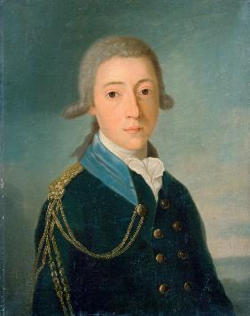Porträt von Iwan Nikolajewitsch Durnowo (1784-1850)) 1796