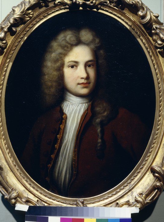 Porträt von Jakow Matwejewitsch Jewrejinow (1700-1772) von Unbekannter Künstler