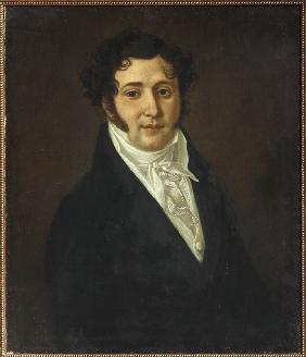 Porträt von Juri Petrowitsch Lermontow (1787-1831)