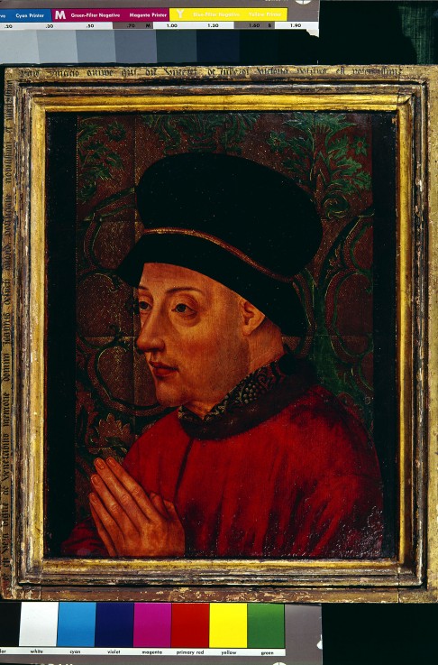 Porträt von König Johann I. von Portugal (1357-1433) von Unbekannter Künstler