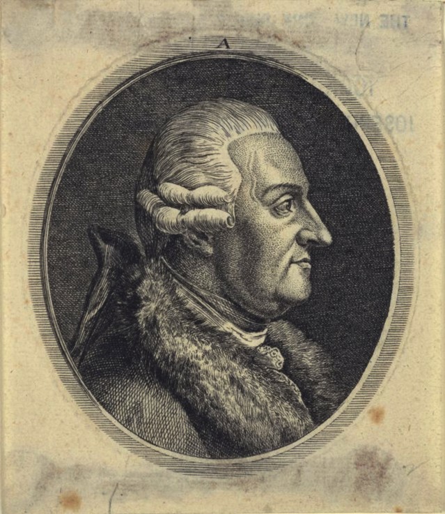 Porträt von Komponist Antonio Salieri (1750-1825) von Unbekannter Künstler