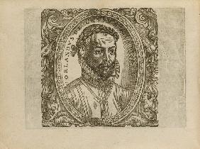 Porträt von Komponist Orlando di Lasso (1532-1594) 1560