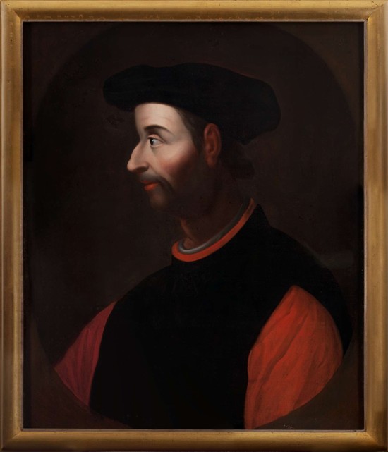 Porträt von Niccolò Machiavelli (1469-1527) von Unbekannter Künstler
