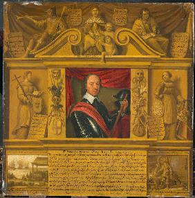Porträt von Oliver Cromwell (1599-1658) 1650