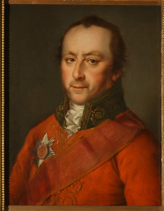 Porträt von Pawel Iwanowitsch Golenischtschew-Kutusow (1767-1829) von Unbekannter Künstler