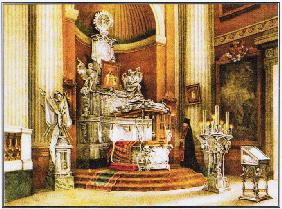 Reliquienschrein des Heiligen Alexander Newski 1890
