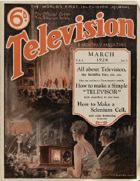 Television: Ausgabe 1. Die weltweit erste Fernsehzeitschrift 1928