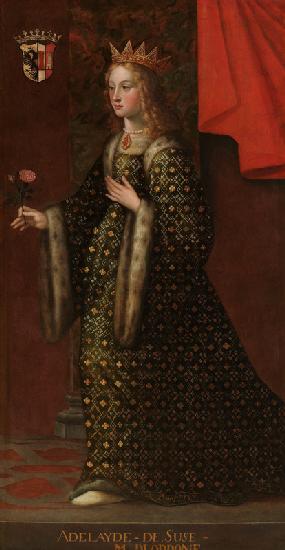 Adelheid von Susa, die Frau des Otto von Savoyen
