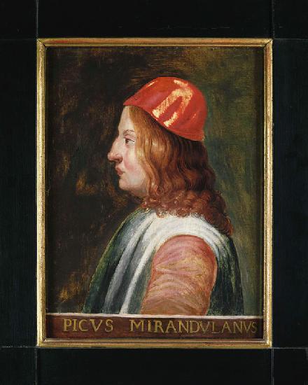 Porträit von Giovanni Pico della Mirandola