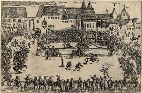 Turnier in der Zeit König Heinrichs I. (938)