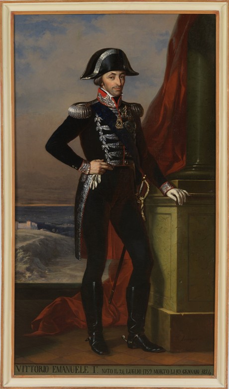 Viktor Emanuel I. (1759-1824), König von Sardinien und Herzog von Savoyen von Unbekannter Künstler