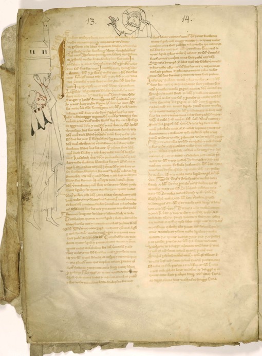 Welf IV., Herzog von Bayern (Aus dem Codex maior traditionum Weingartensium) von Unbekannter Künstler