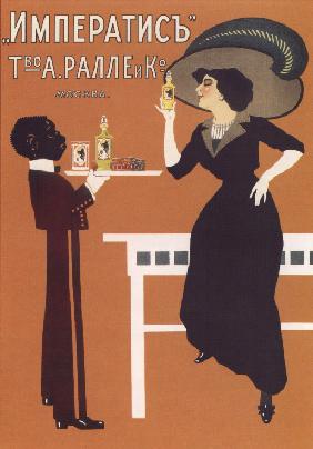 Werbeplakat für Parfum Imperatis 1900