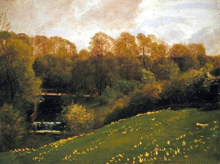 Meadow and Woodland von Valentin Ruths