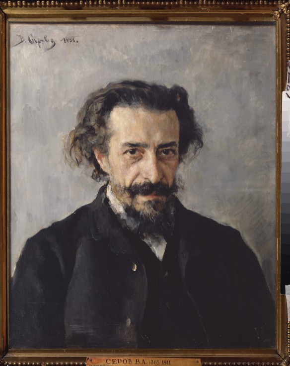 Porträt des Komponisten Pawel Blaramberg (1841-1908) von Valentin Alexandrowitsch Serow