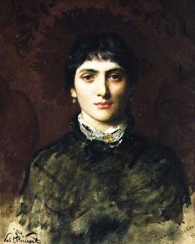 Portrait of a Woman with Dark Hair 1884